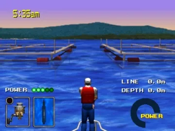 Murakoshi Seikai no Bakuchou SeaBass Fishing (JP) screen shot game playing